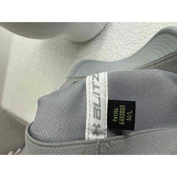 Under Armour BLITZ Gray Black‎ Baseball Cap Structured Polyester One Size - Picture 5 of 6